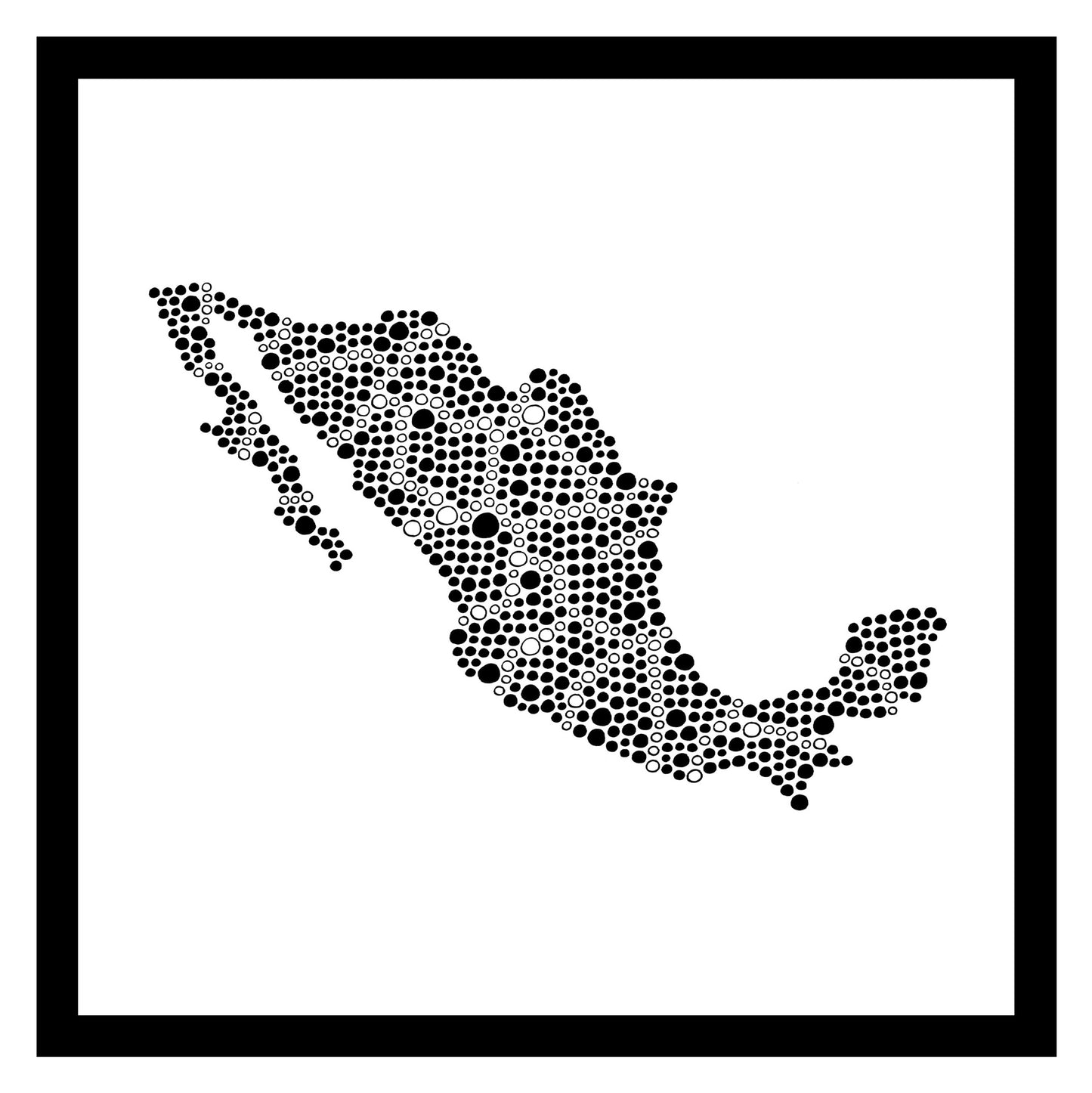 Mexique - Original peint à la main sur céramique