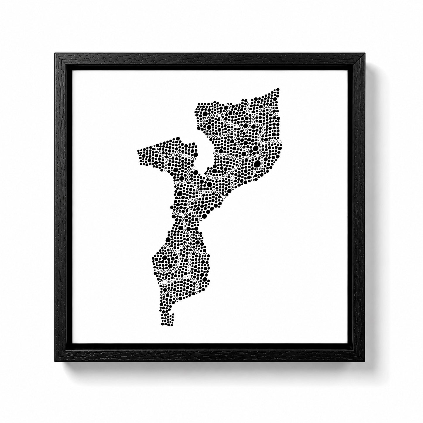 Mozambique - Original peint à la main sur céramique