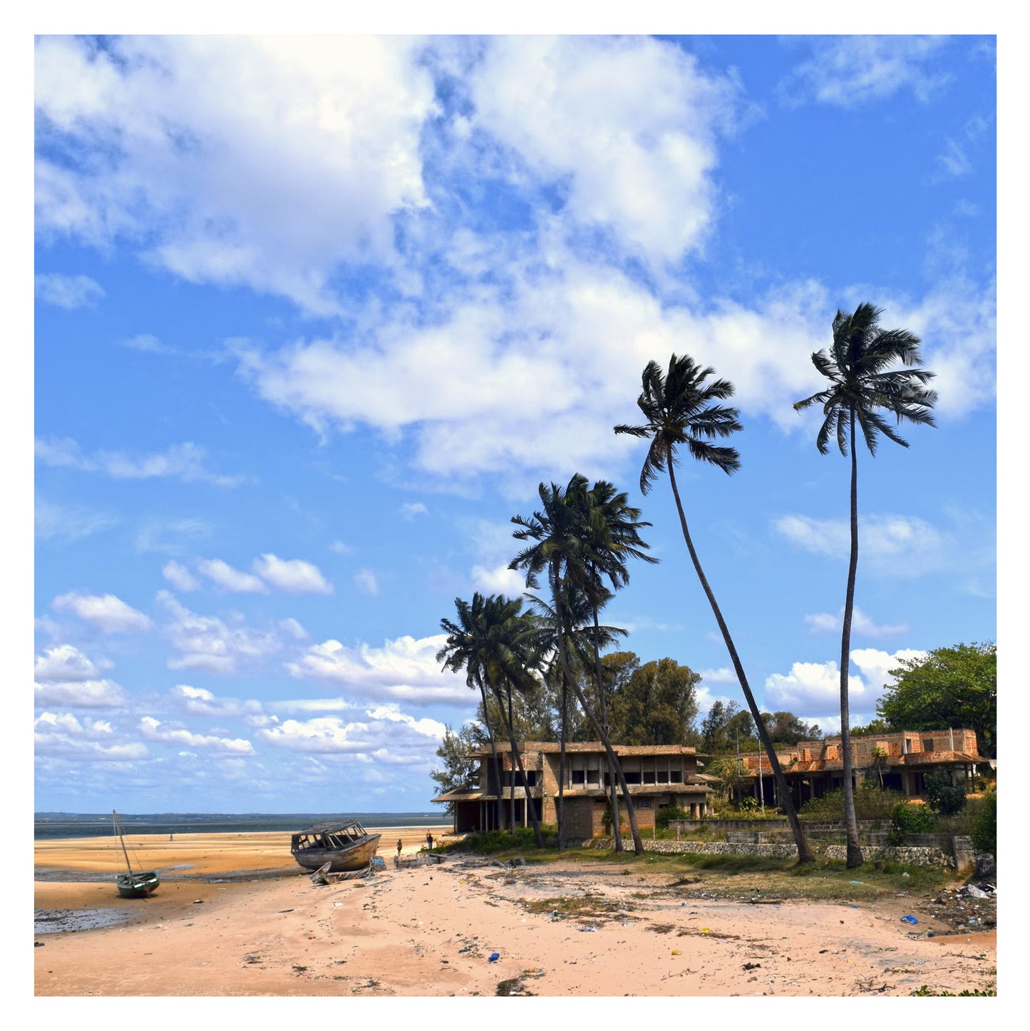 Mozambique - Original peint à la main sur céramique