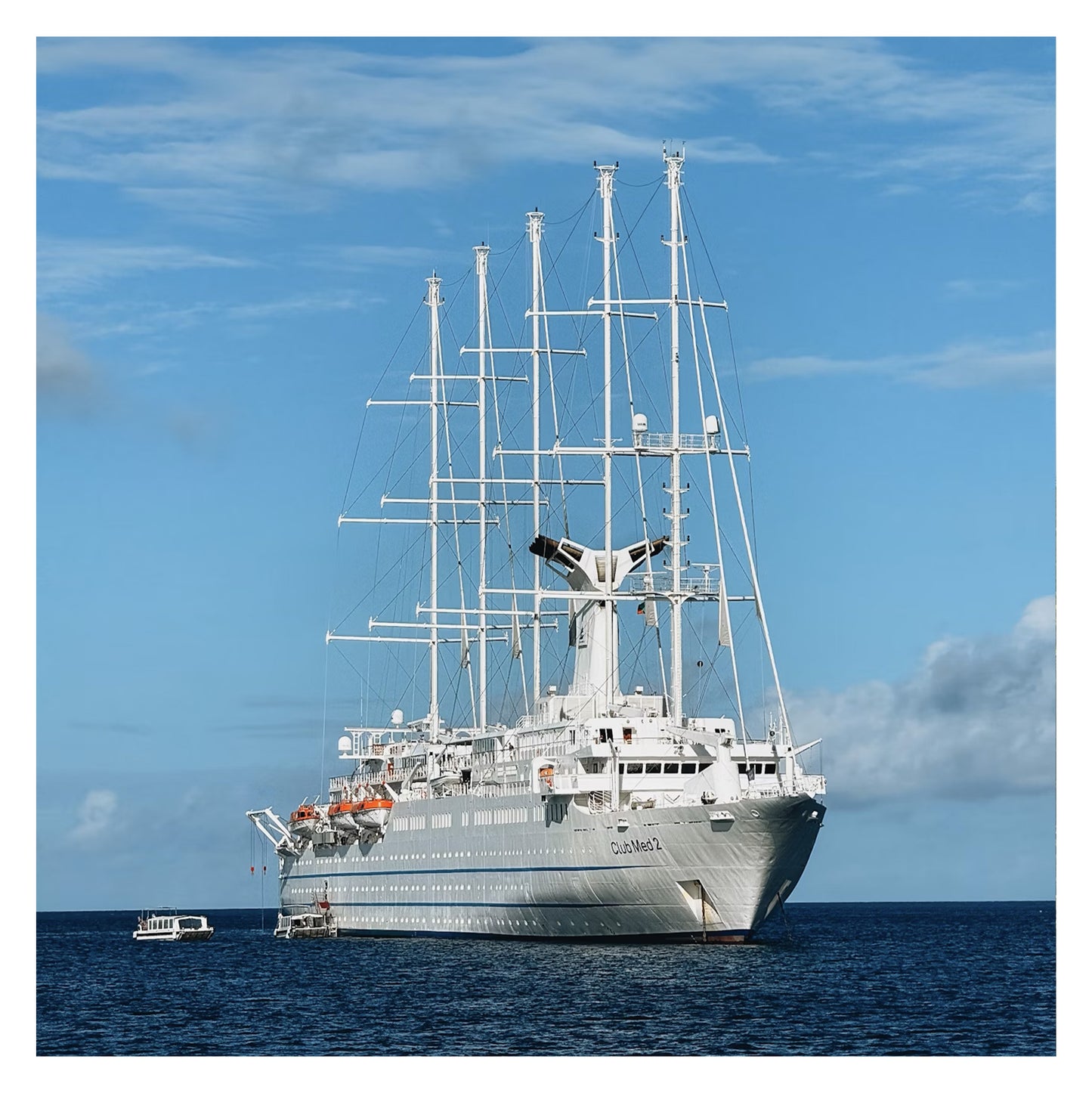 Saint Christophe et Niévès - Original peint à la main sur céramique