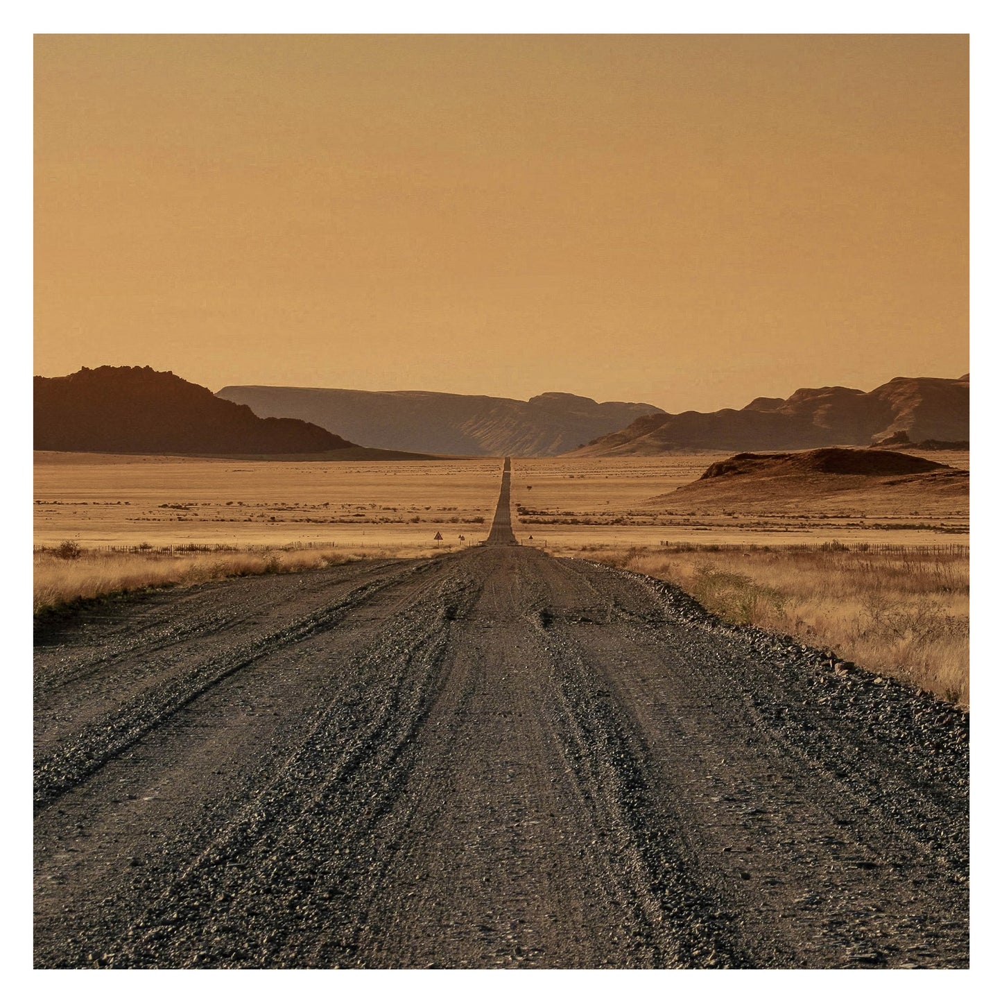 Namibie - Original peint à la main sur céramique