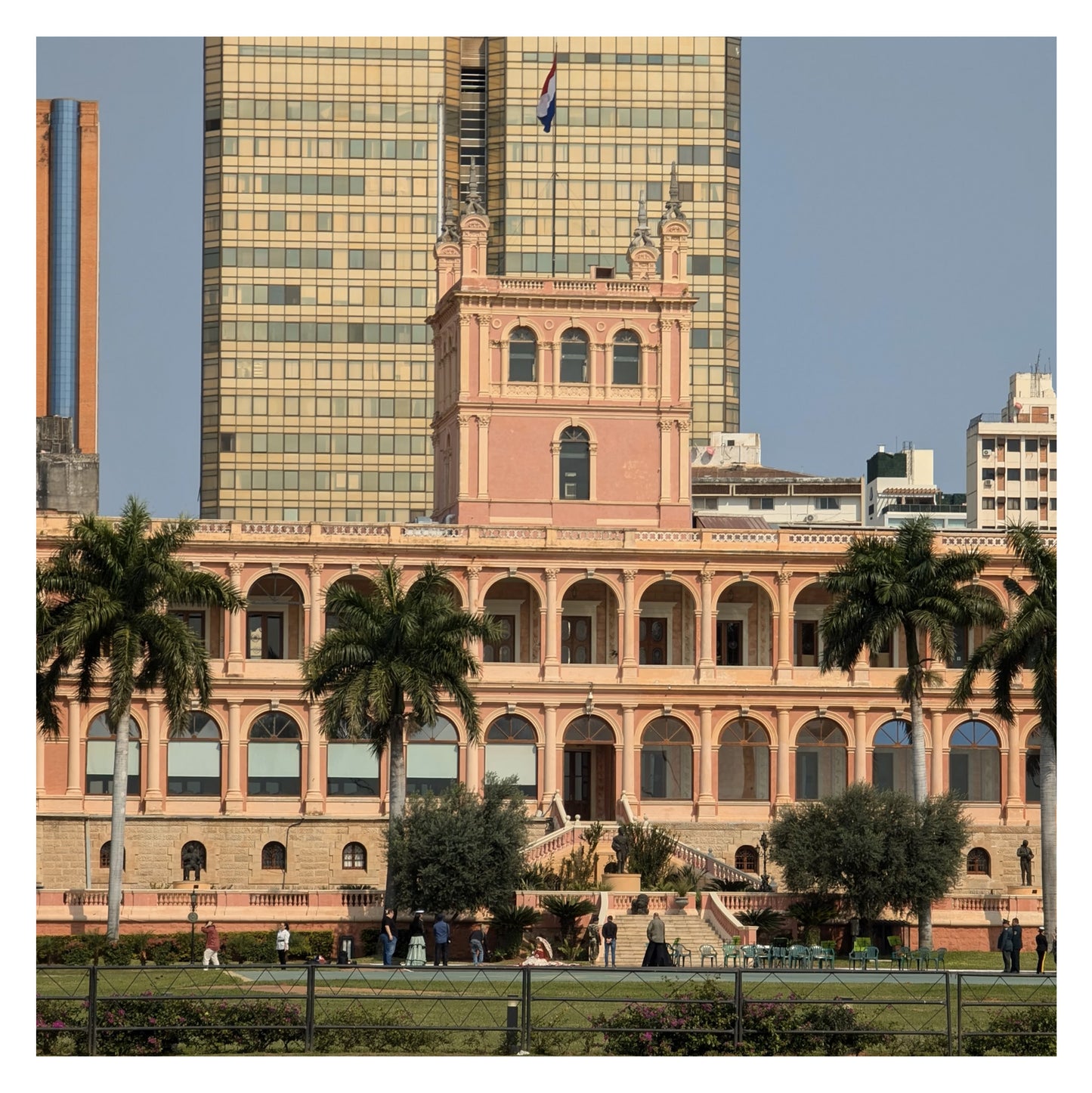 Paraguay - Original peint à la main sur céramique