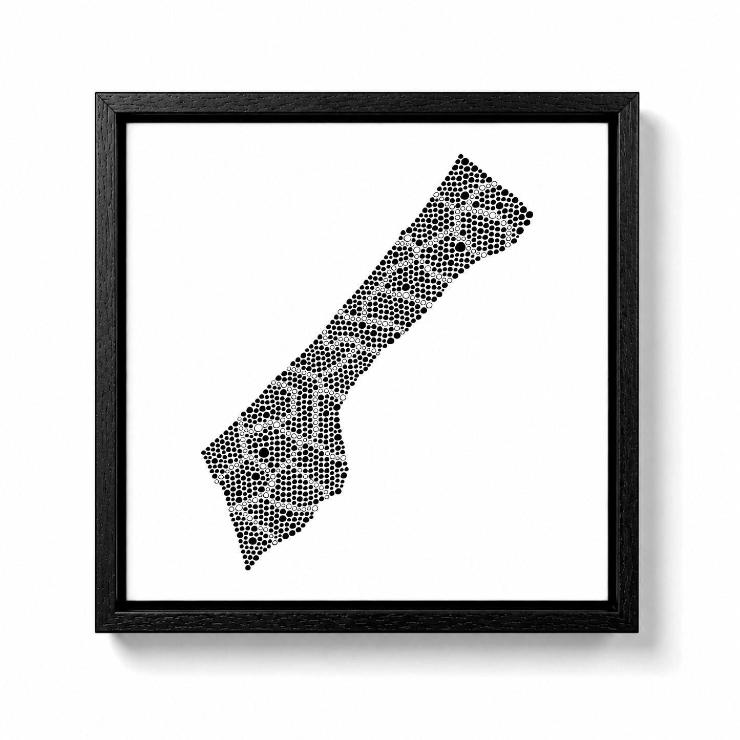 Palestine / Gaza - Original peint à la main sur céramique