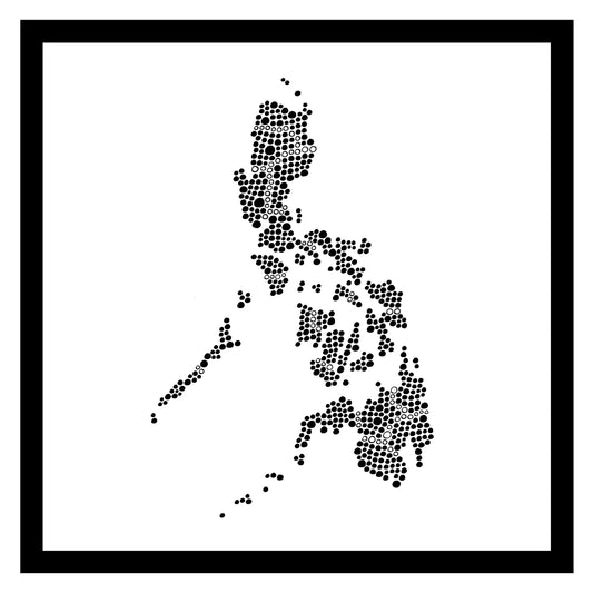 Philipines - Original peint à la main sur céramique