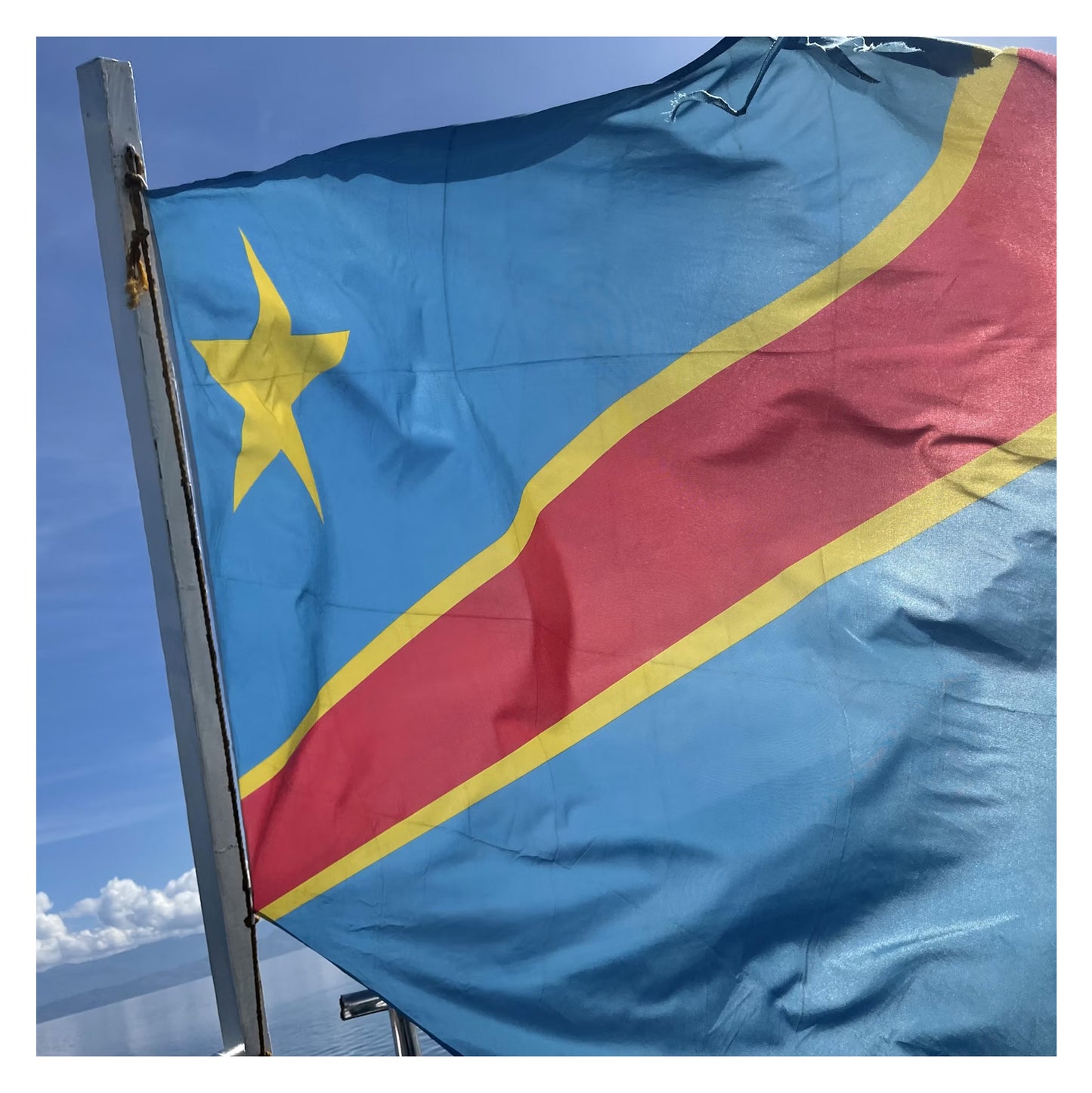 Congo RDC - Original peint à la main sur céramique