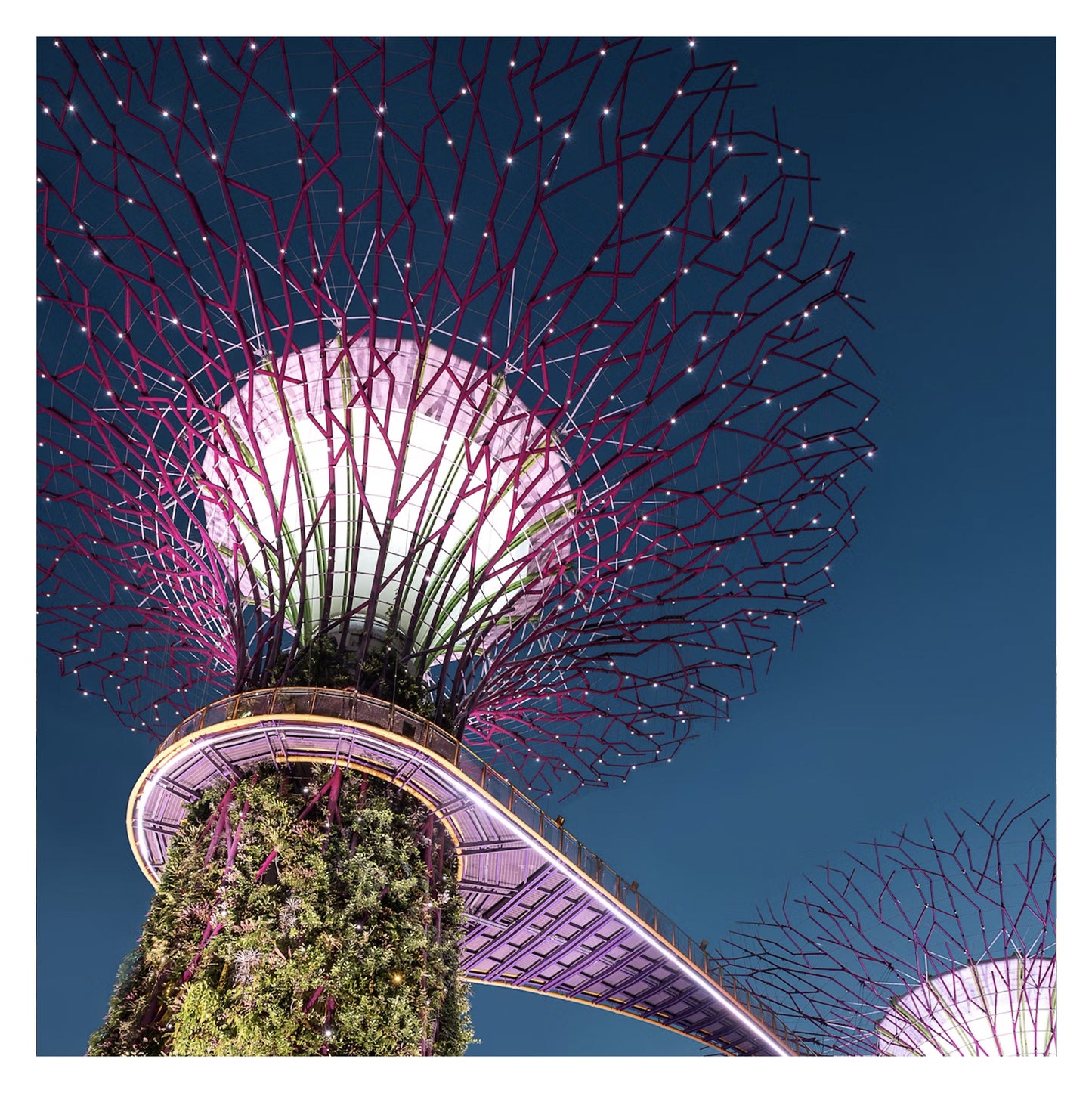 Singapour - Original peint à la main sur céramique