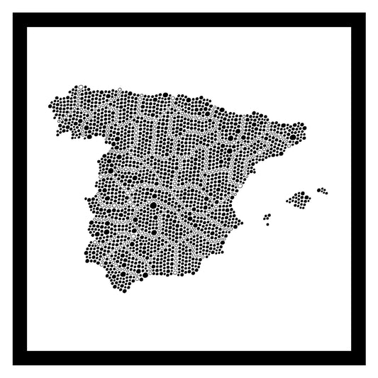 Espagne - Original peint à la main sur céramique