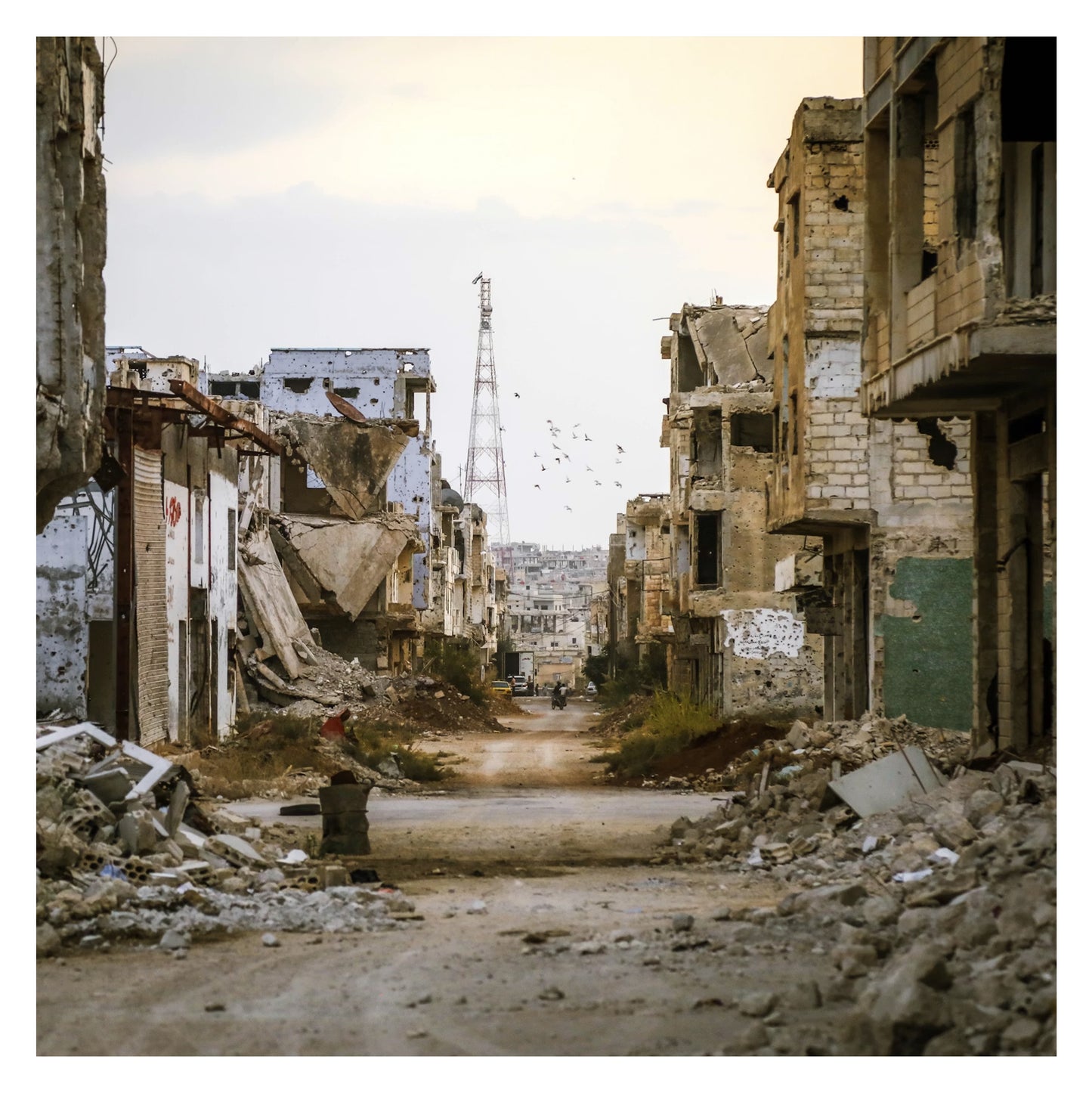 Syrie - Original peint à la main sur céramique