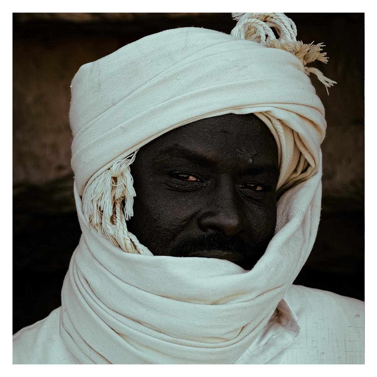 Soudan du Sud - Original peint à la main sur céramique