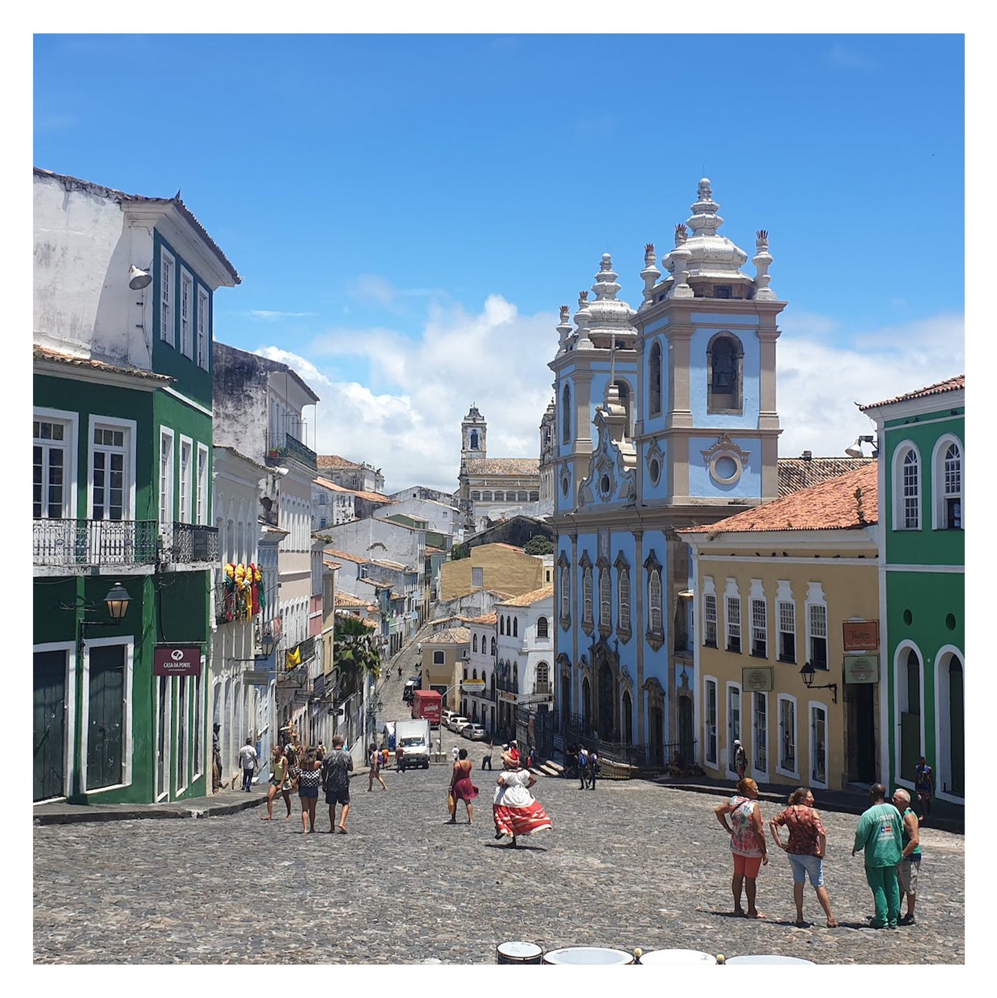 Salvador - Original peint à la main sur céramique