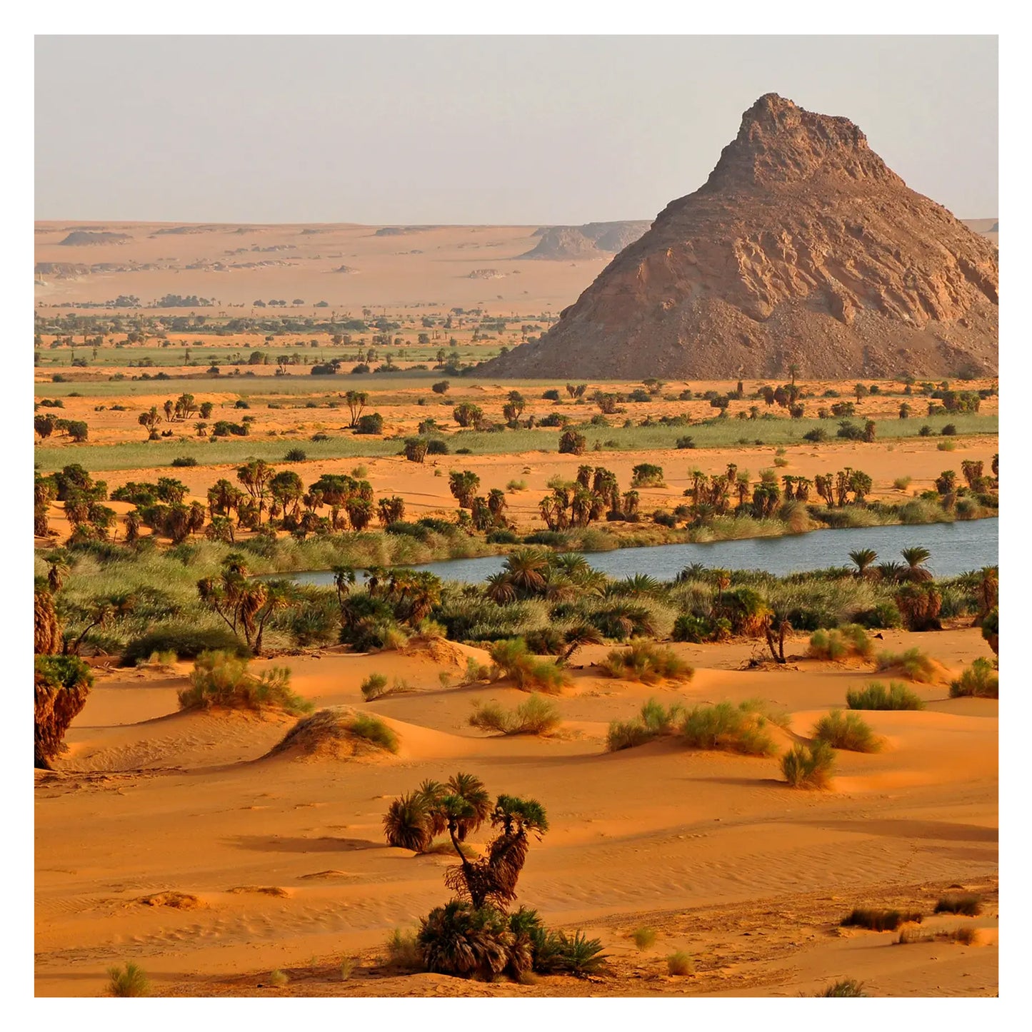 Tchad - Original peint à la main sur céramique