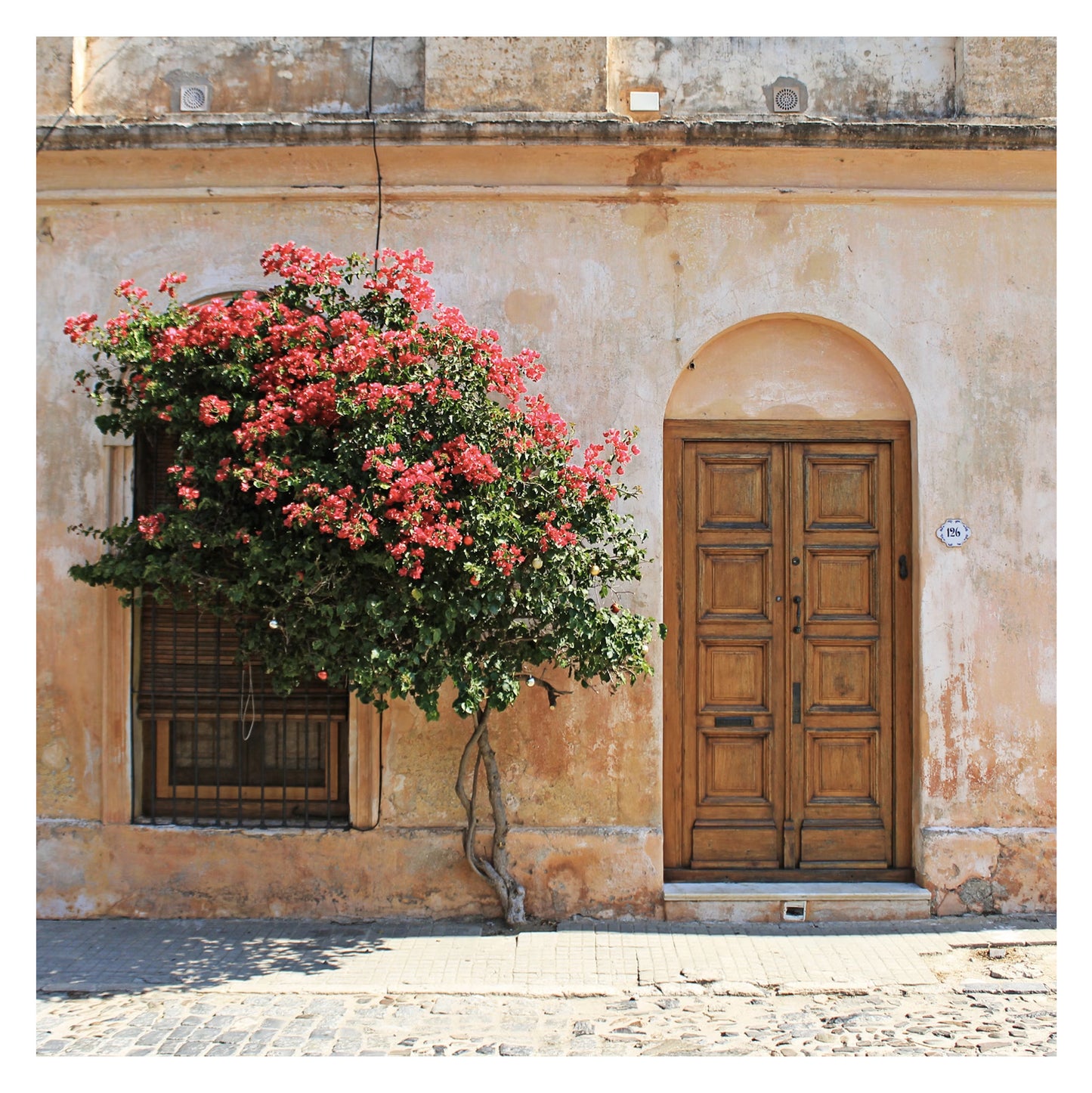 Uruguay - Original peint à la main sur céramique