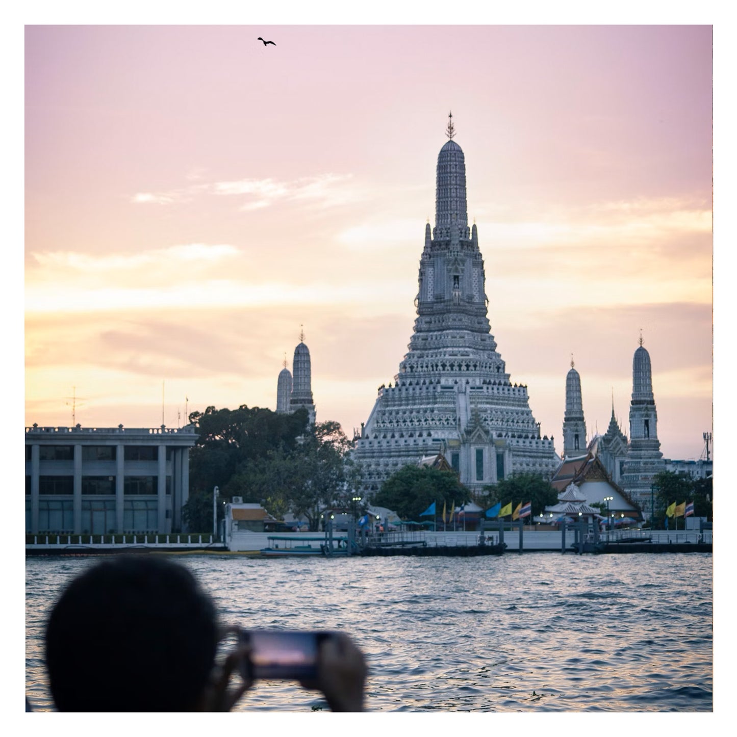 Thaïlande - Original peint à la main sur céramique